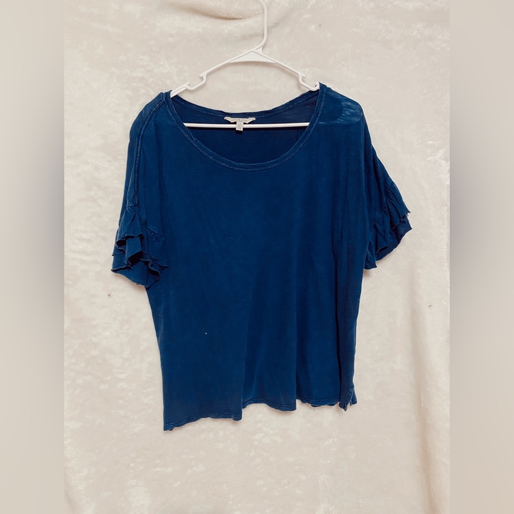 Navy Blue Blouse